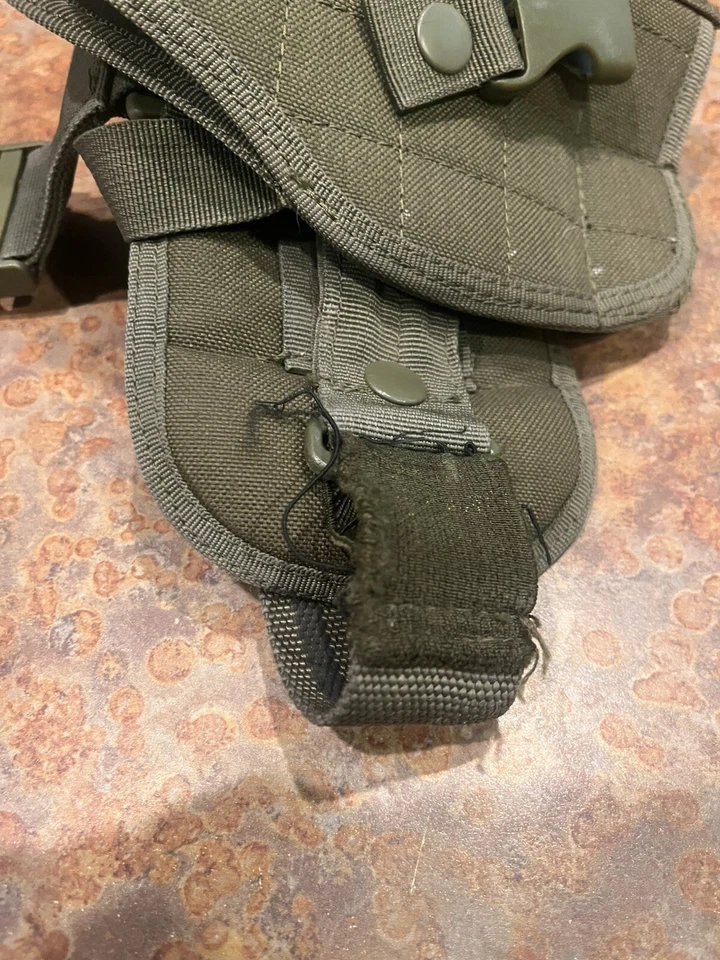 Funda táctica Condor Drop Leg con bolsa Mag verde oliva Foto 3 de 4