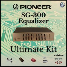 Pioneer SG-300 Equalizzatore Ultimate Upgrade Kit Ricambi Originali Restauro