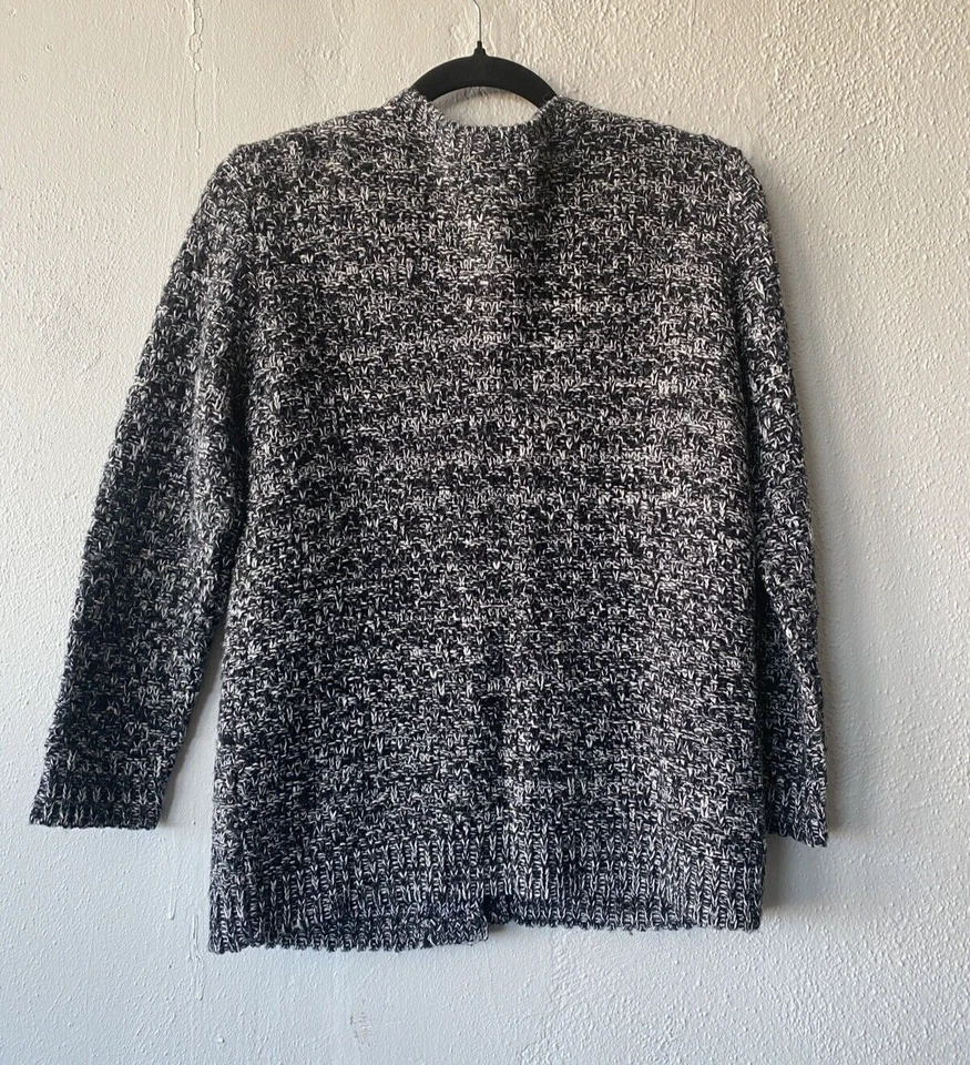 Cárdigan acogedor vintage años 70 Leroy prendas de punto brezo talla S/M Foto 2 de 4