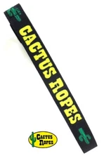 Cactus Ropes Elastic Lariat Rope Holder Strap Black & Yellow New