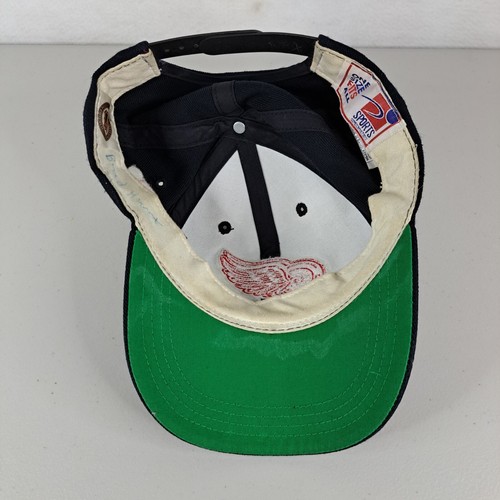 Cappello vintage Detroit Red Wings specialità sportive snapback taglia unica ghiaccio centrale - Foto 8 di 8