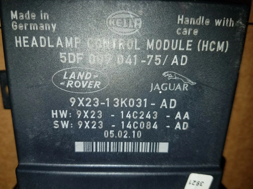 MÓDULO DE CONTROL DE FAROS JAGUAR XJ LAND ROVER RANGE ROVER L320 5DF009041-75 Foto 2 de 4