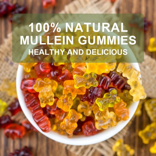Mullein Leaf Extract Gummies for Respiratory Lung Cleanse, Extra Strength 2000MG - 第 4/8 張圖片