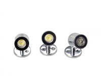Brilliant Myra Led Aufbauleuchten Schrankleuchten MöBelleuchten 3Er-Set Chrom 3W