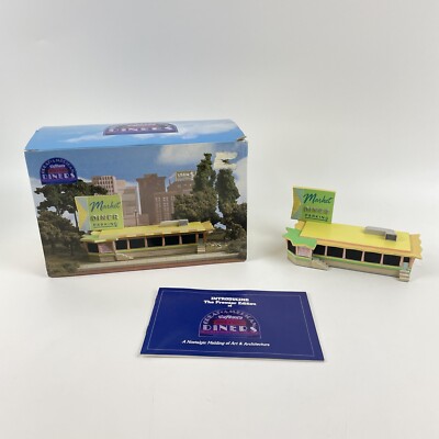 Lefton Great American Diners Series Market Diner HO Scale 100% Resin | eBay