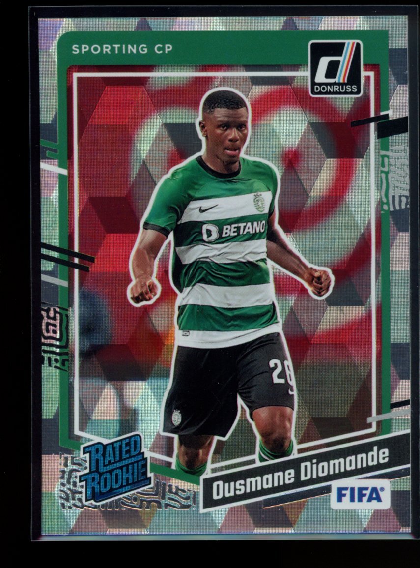 2023 Panini Donruss Soccer #190 Ousmane Diomande Cubic