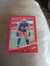 2021 Panini Donruss Red Press Proof Olivier Vernon Cleveland Browns 🏈