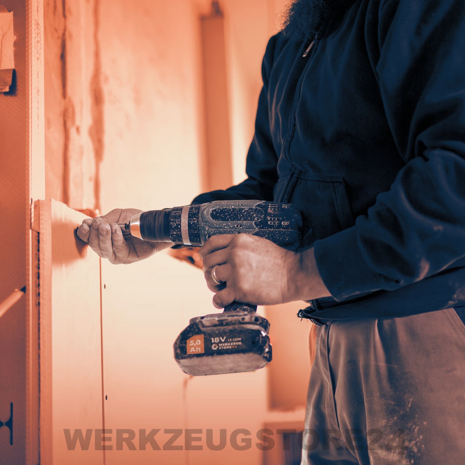 WS24 Ersatzakku 18V 5Ah - wiederaufladbar - kompatibel mit Makita