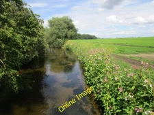 Photo 6x4 The River Maun below Forge Bridge Gorsethorpe Badly infested wi c2014