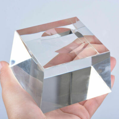 Trapezoid Dimple Blocks Crystal Display Stand Holder For Big Ball Sphere Stones