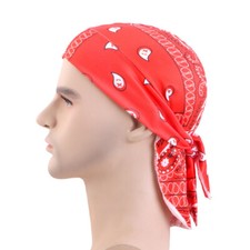 Durag Du-rag Headwear Head Wrap Skull Cap Doo Do Rag Bandana Headband Beanie Hat