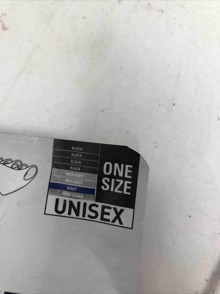 32 Degrees Cool One Size Unisex Face Cover 8 Pack,4Black,2med grey 1navy 1g - Image 3 of 4