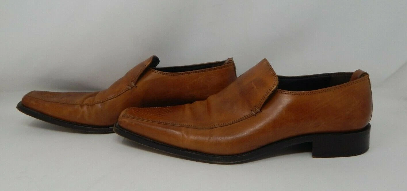 Mocassini scarpe eleganti marroni Dsquared D2 Dsquared2 taglia 43 5 9 5 usa