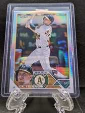 2023 Topps Chrome Cal Stevenson RC #199 [Refractor] Oakland Athletics