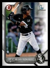 Misael Gonzalez 2022 Bowman 1st #BP-4 Chicago White Sox Mint