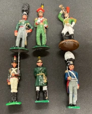 TRADITION TOY SOLDIERS & MISC 6 pieces LOOSE  excellent cond DISPLAYED