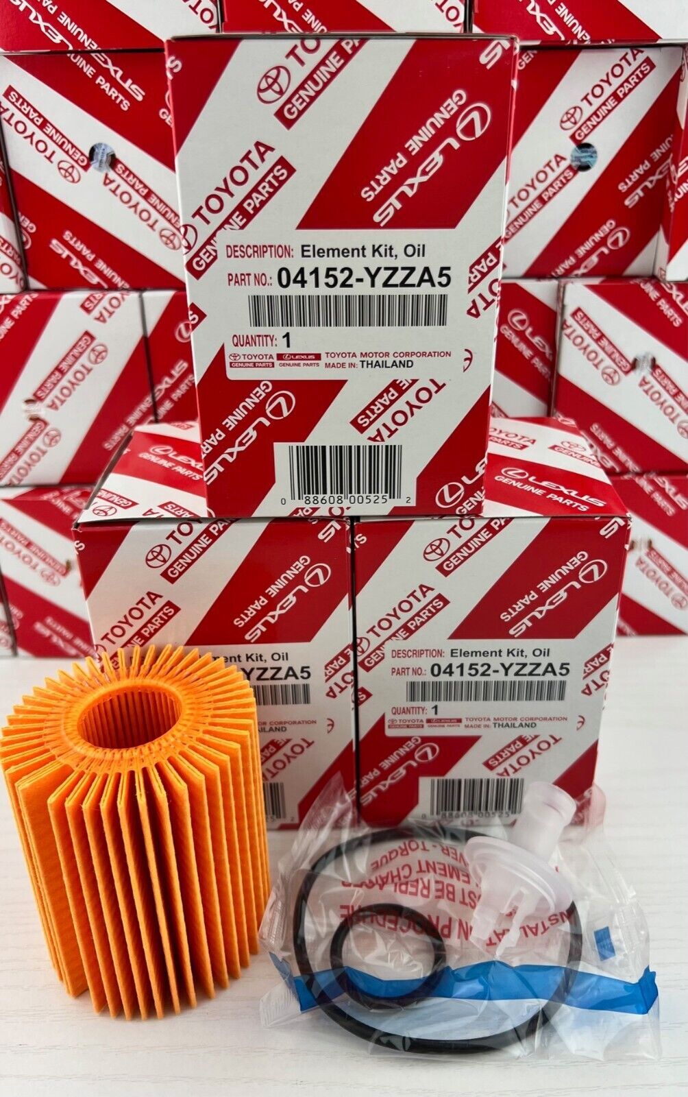 04152-YZZA5 Engine Oil Filter For Toyota 4Runner, FJ Cruiser & Tundra V6 4.0L (2009-2023 Models)