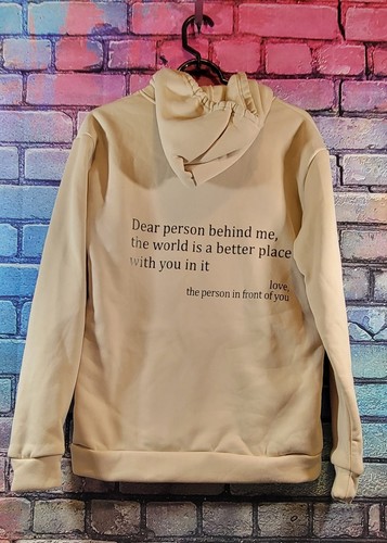 Dear Person Behind Me Hoodie, You Are Enough Hoodie,Mental Health SMALL - Picture 2 of 4