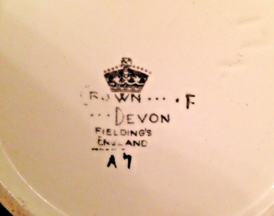 FIELDING'S CROWN DEVON ENOCH BOULTON 1930S GEOMETRIC ART DECO JUG