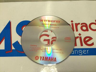 Yamaha YFM 45 FXV Quad original Werkstatthandbuch Handbuch Service Manual CD