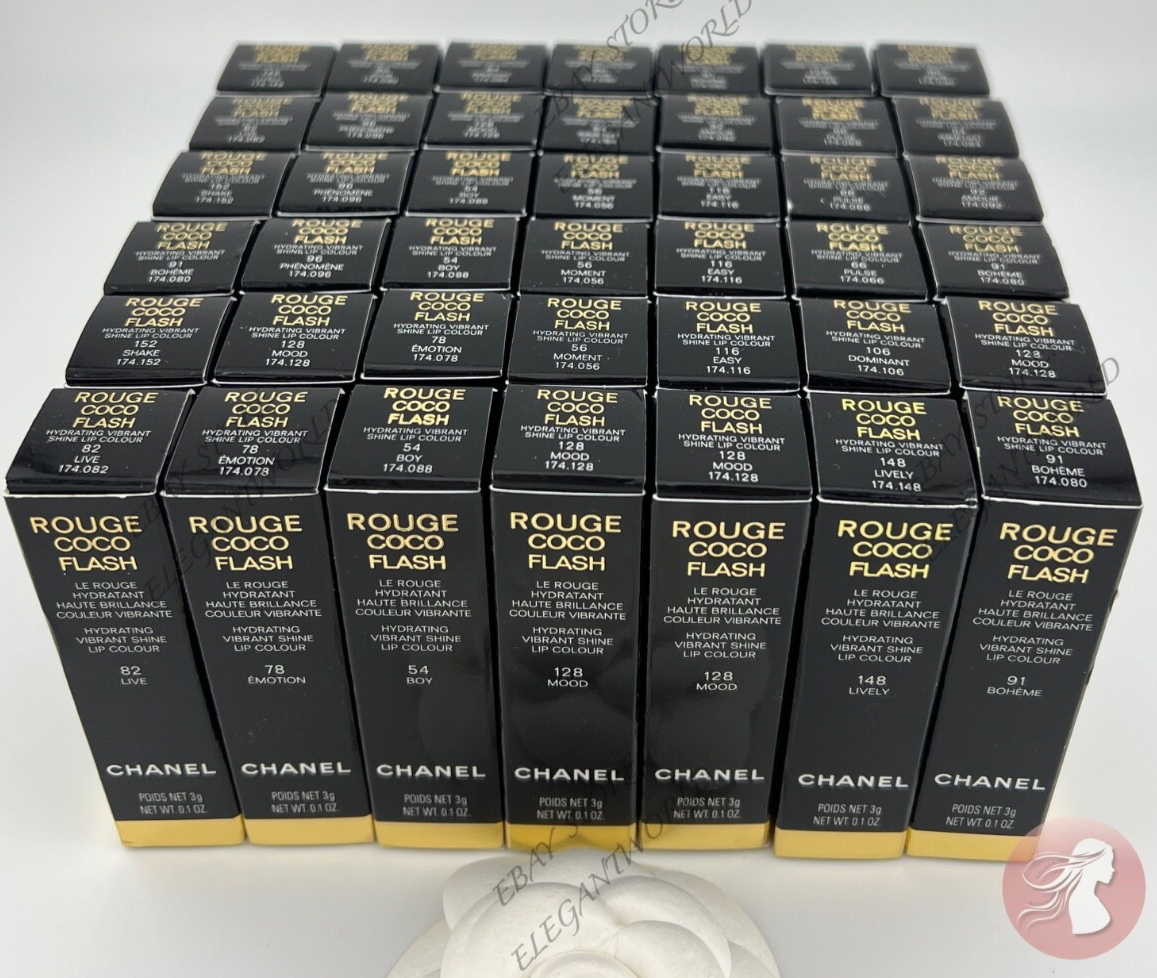 CHANEL Rouge Coco Flash Lipstick NIB Authentic Pick Your Color | eBay