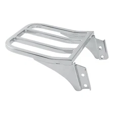 Chrome Backrest Luggage Rack Fit For Harley Heritage Softail Dyna Low Rider