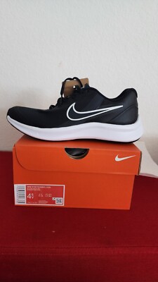 Size 4.5 Y   (GS) - Nike Star Runner 3 Low Black Dark Smoke Grey - DA2776-003
