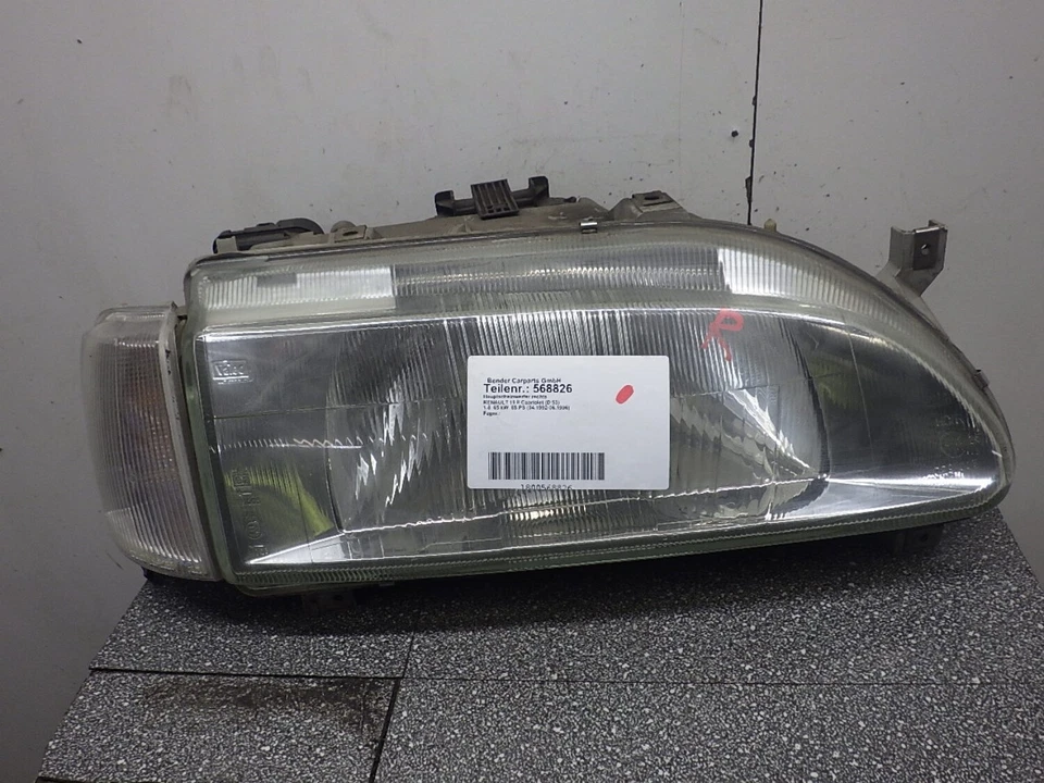 Scheinwerfer rechts Renault 19 II Cabriolet (D 53)  568826 - Bild 2 von 4