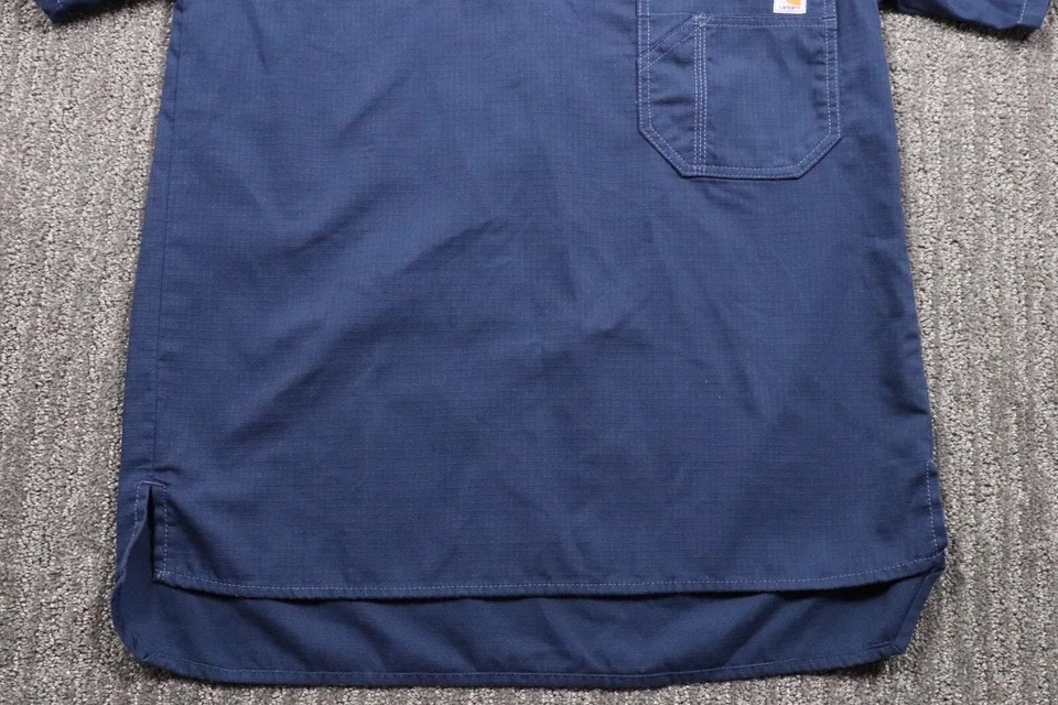 Carhartt Ripstop Utility Scrub Top Extended Motion Range Short Sleeve Men's XS - Image 2 of 4