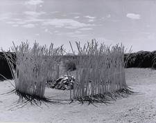 Josef Muench American 1904-1998 B/W Gelatin Silver Photograph Papago Shrine