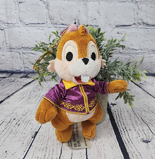 Walt Disney Shanghai Grand Opening Chip Plush 5” World Parks Chipmunk KEYCHAIN