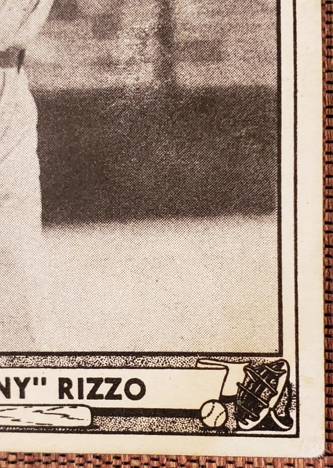 1950 Play Ball #108 John Rizzo Pittsburgh Pirates Vintage Original Baseball Card - Image 2 of 4