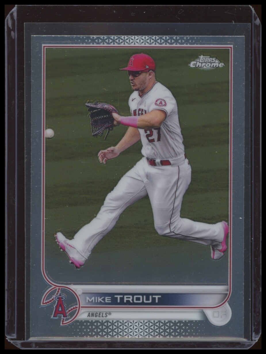 2022 Mike Trout Topps Chrome #200  - Angels