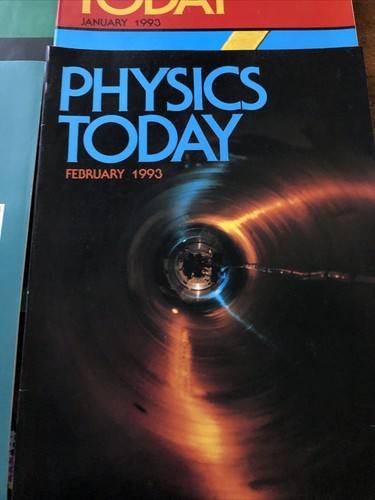 Physics Today Magazine 1993 7 Issues - Picture 5 of 10