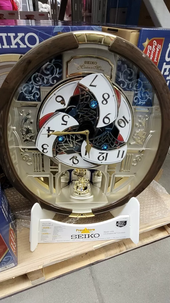 2021 seiko melodies in motion clock sales