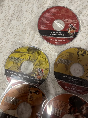Street Fighter 25th Anniversary Soundtrack Set - 11 Total Discs - w/bonus KOF CD - Picture 5 of 5