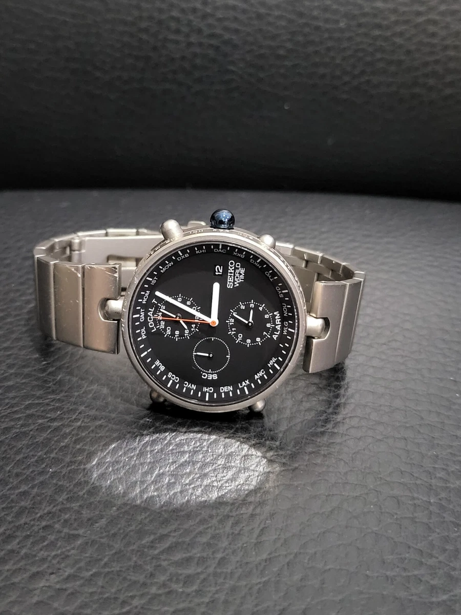 超希少　SEIKO　ワールドタイム　稼働 希少 非売品 デッドストック Seiko World Time 三菱 130周年記念モデル