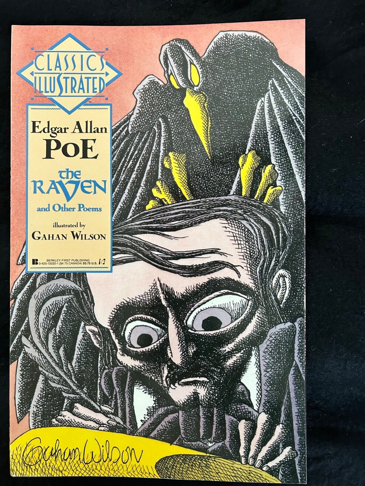 CLASSICS ILLUSTRATED #1 THE RAVEN. Edgar Allan Poe Gahan Wilson 9 stories