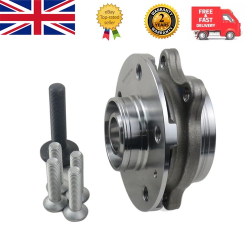 Wheel Hub Flange+Bearing+Bolts Kit For Audi A4 A5 A6 A7 A8 Q5 20082019
