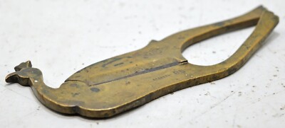 Antiker Messing Betelnuss Schneider Sarota Original Alt Handgefertigt Graviert