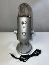 Logitech Blue Yeti Professional USB Microphone 988-000103 Silver with USB Cable