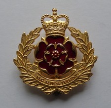 Duke of Lancasters Regiment Cap Badge -Gilt - British Army