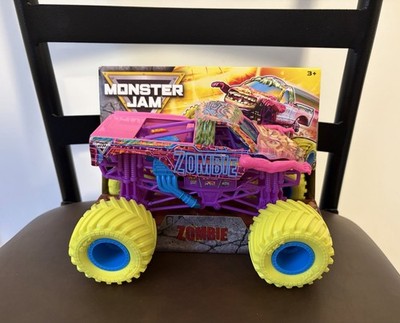 2026 SPIN MASTER MONSTER JAM ZOMBIE CYBERFLARE SERIES 28 1:24 BRAND NEW TRUCK