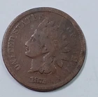 1872 Indian Head Cent 1C Coin - G Good JTR 40