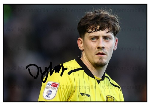 11167. Dylan Williams Signed Pictures (A4 Prints) Burton Albion Chelsea Derby