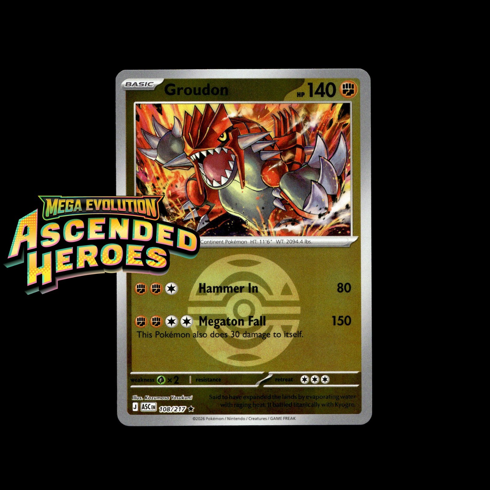 Ascended Heroes Pokémon Cards! Poké Ball Reverse Holo EX Rare - Choose Your Card