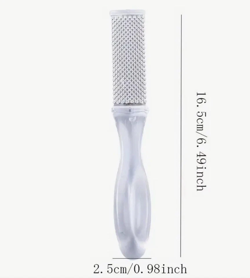 Foot File Rasp Callus Remover Scraper Hard Dead Skin Scrubber Pedicure Black - Bild 4 von 4