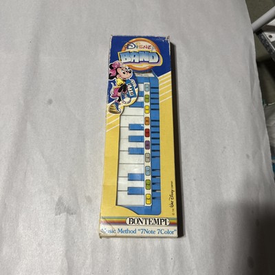 Vintage Disney Band Bontempi Children's 10-Note Keymonica Melodica NOS ITALY