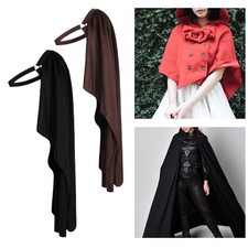 Half Shoulder Cape Cosplay Gothic Shoulder Guards Retro Style Shawl for Fancy