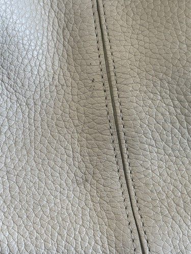 Bolso de Mano/Cartera Interior Flor Brighton Cuero Guijarro Crema Negro Punto Látigo - Imagen 16 de 24